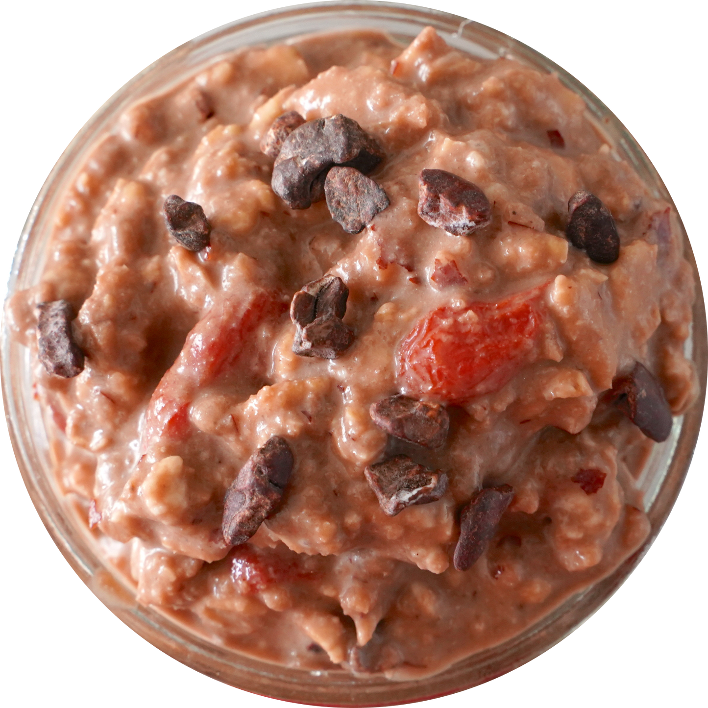Chocolate & Goji overnight oats