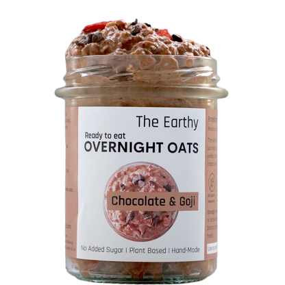 Chocolate & Goji overnight oats